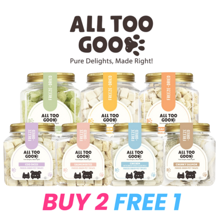 All Too Good Freeze-Dried Treats (BUY 2 GET 1 FREE !)