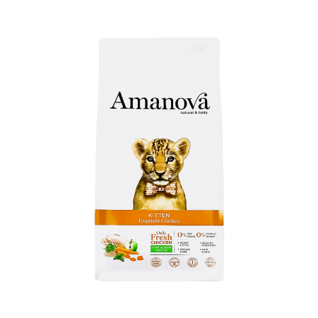 Amanova Cat Dry Food Chicken Kitten 1.5kg