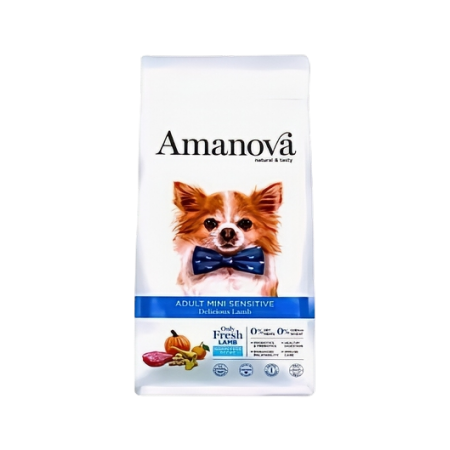Amanova Dog Grain-Free Dry Food Sensitive Lamb Mini 7kg