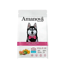 Amanova Dog Grain-Free Dry Food Sensitive Salmon 10kg