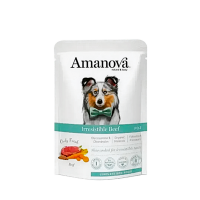 Amanova Dog Pouch Beef 100g  (6 packs)