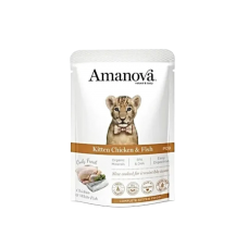 Amanova Cat Pouch Grain-Free Chicken & Fish Kitten 85g