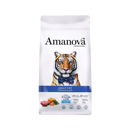 Amanova Cat Dry Food Lamb Adult 1.5kg