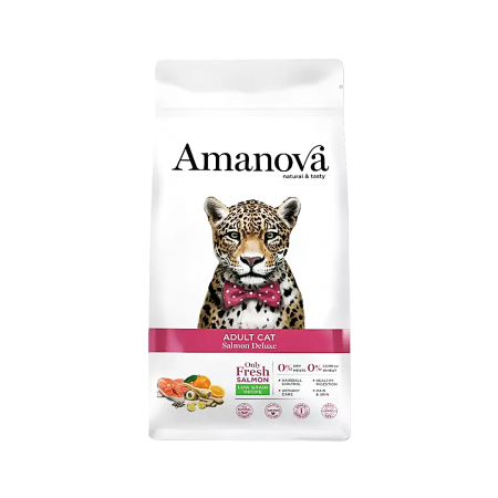 Amanova Cat Dry Food Salmon Adult 6kg
