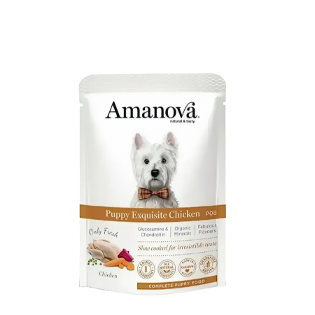 Amanova Dog Pouch Grain-Free Chicken Puppy 100g