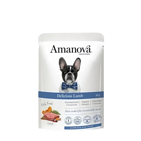 Amanova Dog Pouch Grain-Free Lamb & Pumpkin 100g
