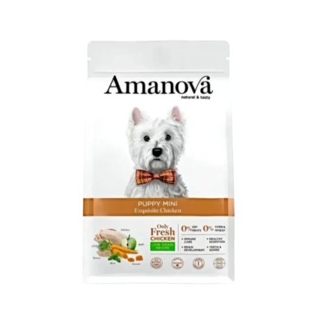 Amanova Dog Dry Food Chicken Mini Puppy 2kg