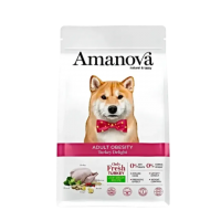 Amanova Dog Dry Food Obesity Turkey 2kg