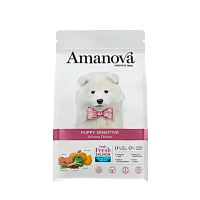 Amanova Dog Dry Food Sensitive Salmon Puppy 2kg 