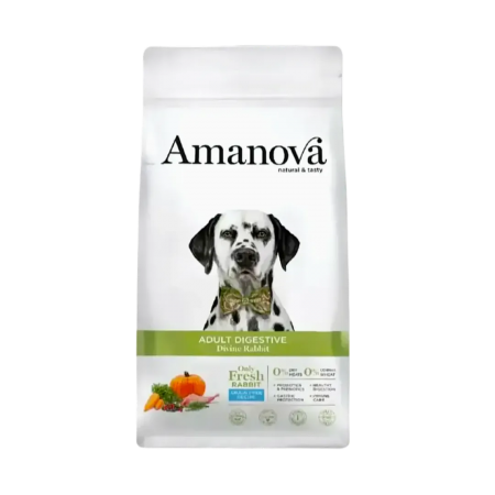 Amanova Dog Grain-Free Dry Food Digestive Rabbit 10kg