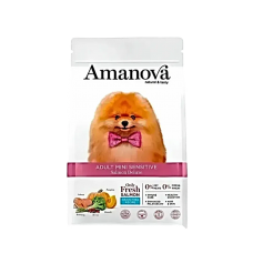 Amanova Dog Grain-Free Dry Food Sensitive Salmon Mini 2kg