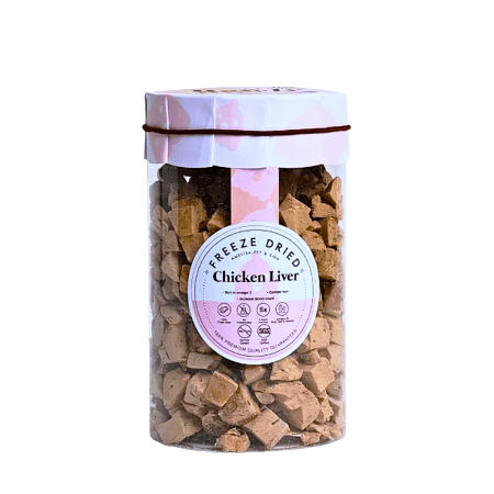 Amelisa Pet & Co Pets Rawly Bites Chicken Liver Mini 50g