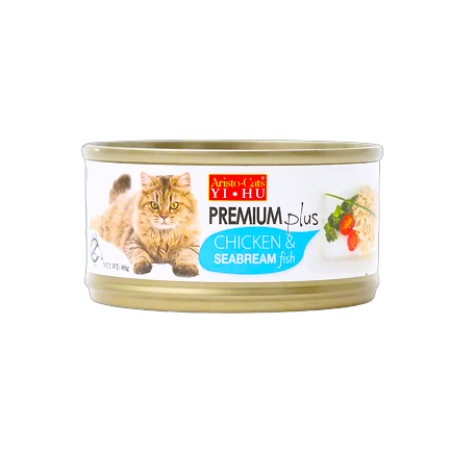 Aristo Cats Premium Plus Chicken & Seabream Fish 80g
