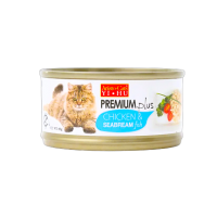 Aristo Cats Premium Plus Chicken & Seabream Fish 80g Carton (24 Cans)