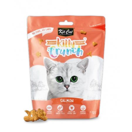 Kit Cat Treat Kitty Crunch Salmon 60g x3