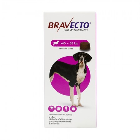 Bravecto Tablet Very Large Size Dog (1400mg) Above 40Kg