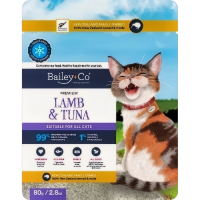 Bailey+Co Cat Treats Freeze Dried Raw Lamb & Tuna 80g