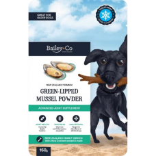 Bailey+Co Dog Freeze Dried Joint Supplement Mussel Powder 150g Bailey+Co Dog Freeze Dried Joint Supplement Mussel Powder 150g