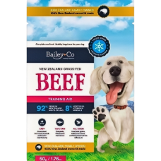 Bailey+Co Dog Treats Freeze-Dried Beef Training Aid 50g