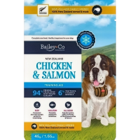 Bailey+Co Dog Treats Freeze-Dried Chic & Salmon Training Aid 45g