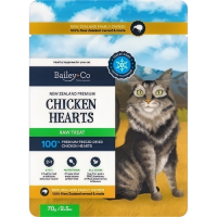 Bailey+Co Cat Treats Freeze Dried Raw Chic Heart 70g Bailey+Co Cat Treats Freeze Dried Raw Chic Heart 70g