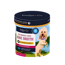 Bailey+Co Dog Beef Broth Gut & Immunity Support 65g Bailey+Co Dog Beef Broth Gut & Immunity Support 65g