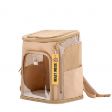 Beast Inside Pet Backpack Ergonomic Carrier Maple Yellow