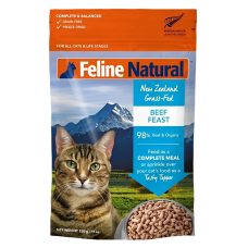 Feline Natural Freeze Dried Beef Feast Cat Food 320g