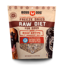 Boss Dog Beef Recipe Freeze Dried Dog Food 340.19g