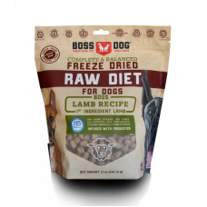 Boss Dog Lamb Recipe Freeze Dried Dog Food 340.19g
