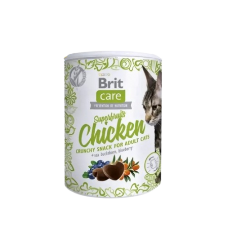 Brit Care Cat Treat Chic w/Sea Buckthorn & Blueberry 100g x2