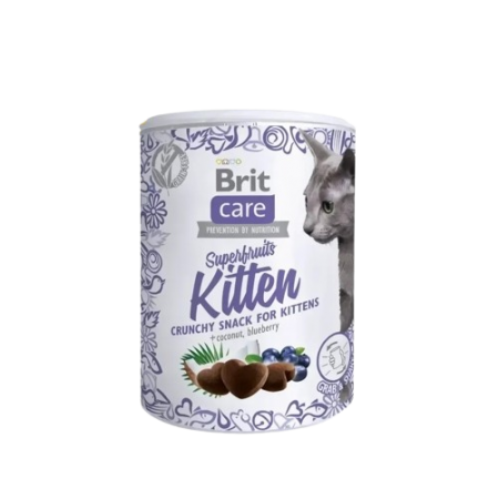 Brit Care Cat Treat Coconut & Blueberry for Kitten 100g