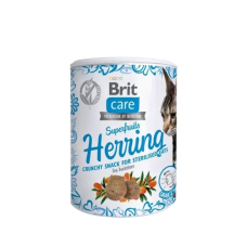 Brit Care Cat Treat Herring with Sea Buckthorn 100g Brit Care Cat Treat Herring with Sea Buckthorn 100g