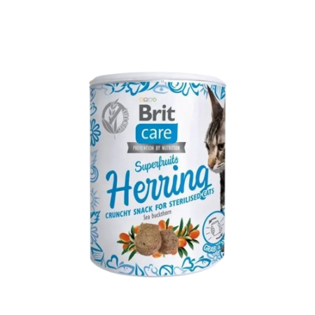 Brit Care Cat Treat Herring with Sea Buckthorn 100g