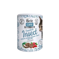 Brit Care Cat Treat Hypoallergenic Insect w/Coconut & Rosehip 100g Brit Care Cat Treat Hypoallergenic Insect w/Coconut & Rosehip 100g