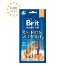 Brit Care Cat Sticks with Salmon & Trout 15g (3 Packs) 