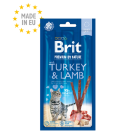 Brit Care Cat Sticks with Turkey & Lamb 15g (3 Packs)