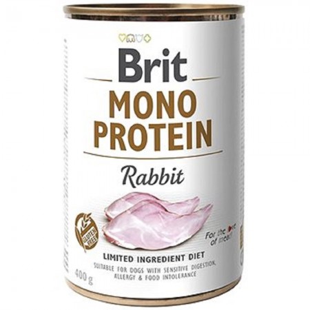 Brit Care Dog Can Food Mono Protein Rabbit 400g