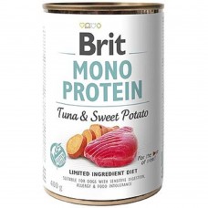 Brit Care Dog Can Food Mono Protein Tuna & Potato 400g 