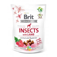 Brit Care Dog Crunchy Cracker Insects w/Lamb Enriched w/Raspberries 200g Brit Care Dog Crunchy Cracker Insects w/Lamb Enriched w/Raspberries 200g