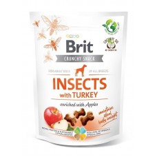 Brit Care Dog Crunchy Cracker Insects w/Turkey & Apples 200g x2 Brit Care Dog Crunchy Cracker Insects w/Turkey & Apples 200g x2