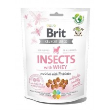 Brit Care Dog Crunchy Cracker Insects w/Whey Enriched w/Probiotics 200g Brit Care Dog Crunchy Cracker Insects w/Whey Enriched w/Probiotics 200g