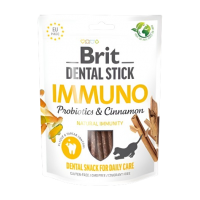 Brit Care Dog Dental Stick Immuno w/Probiotics & Cinnamon 251g x2 Brit Care Dog Dental Stick Immuno w/Probiotics & Cinnamon 251g x2