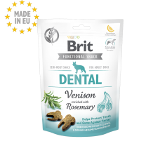 Brit Care Functional Snack Dental Vension Dog Treats 150g