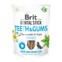 Brit Dog Dental Stick Teeth & Gums w/ Chamomile & Sage​ 251g (2 Packs)