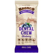 Bronco Dog Treats Dental Chew Blueberry 18g