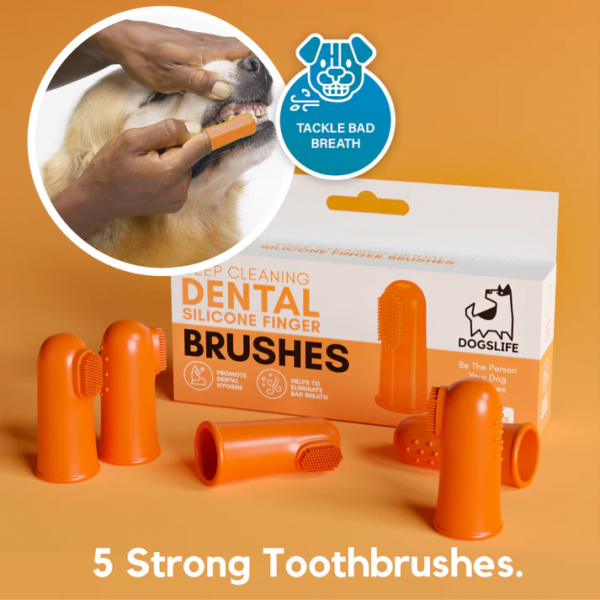 Dogslife Dental Care Silicone Finger Toothbrushes