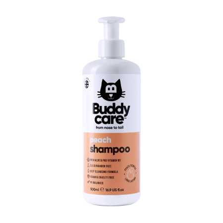 Buddycare Cat Shampoo Peach 500ml