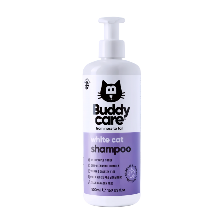 Buddycare Cat Shampoo for White Cat 500ml