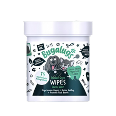 Bugalugs Pets Dental Care Wipes Fresh Mint (75 pcs)